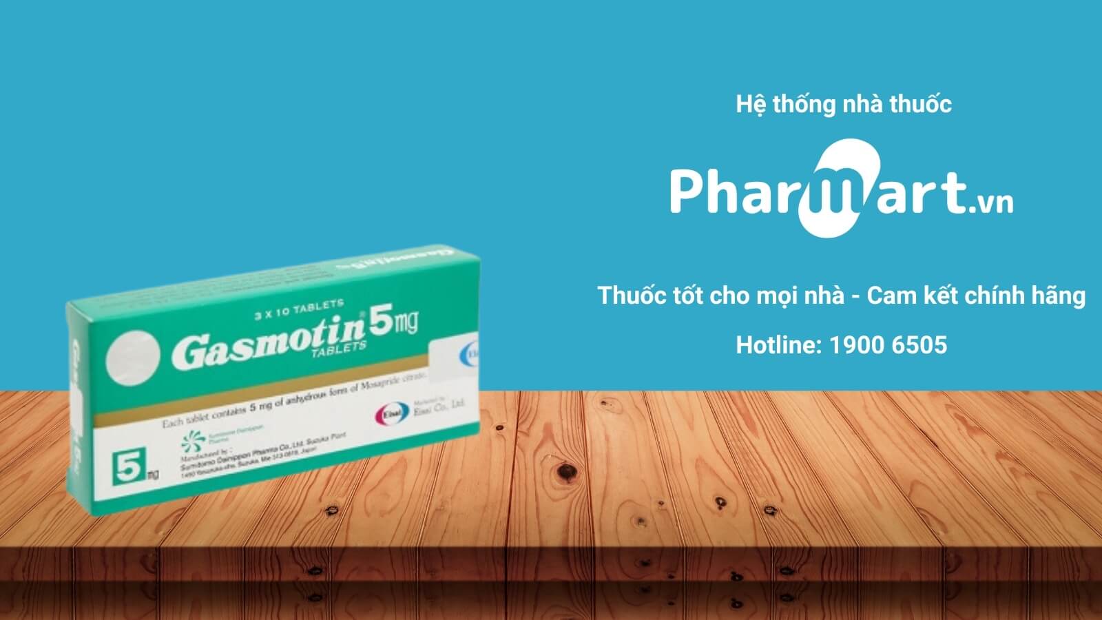 Mua ngay Gasmotin 5mg tại Hz888a.com