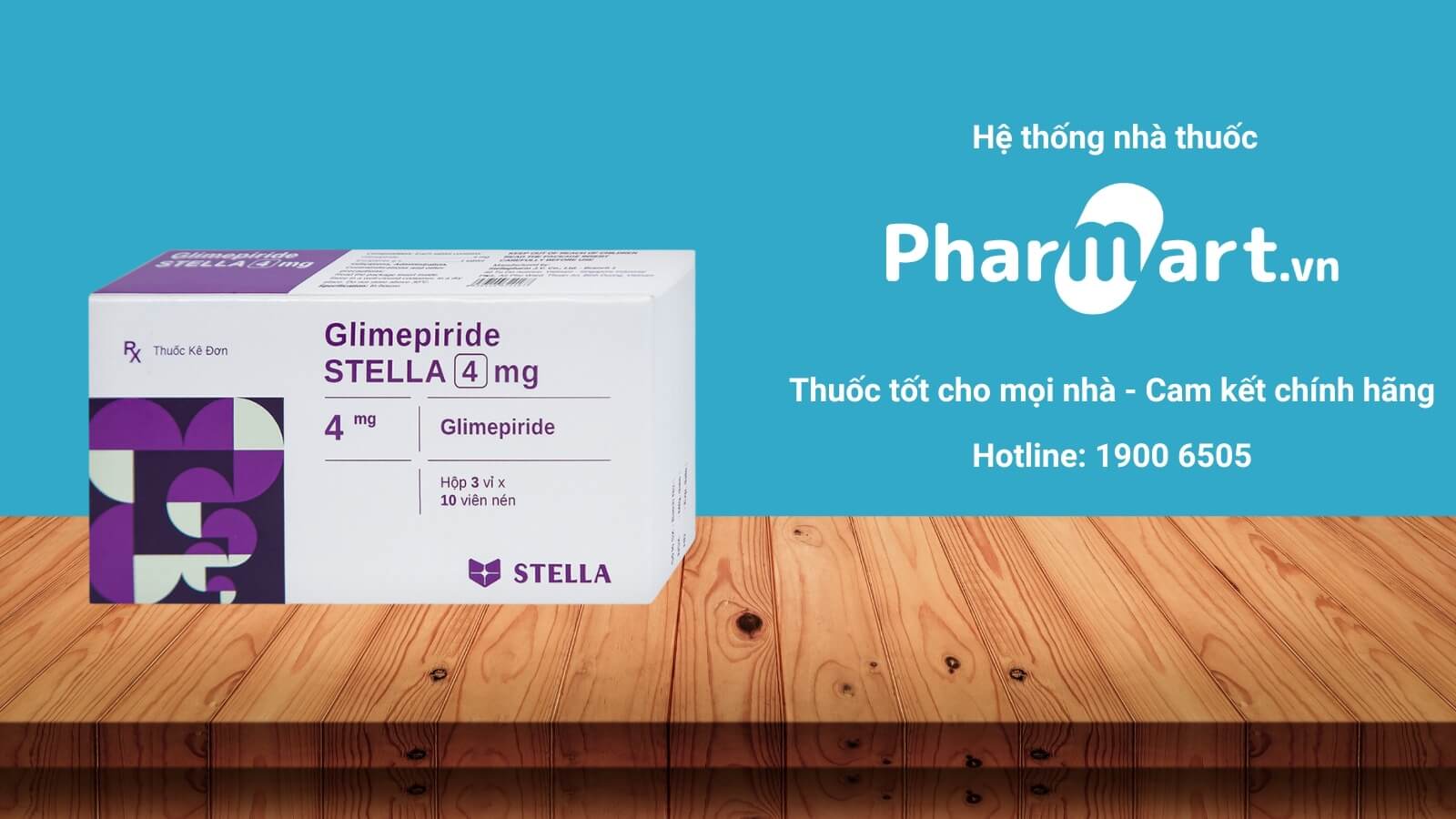 Mua ngay Glimepiride Stada 4mg tại Hz888a.com
