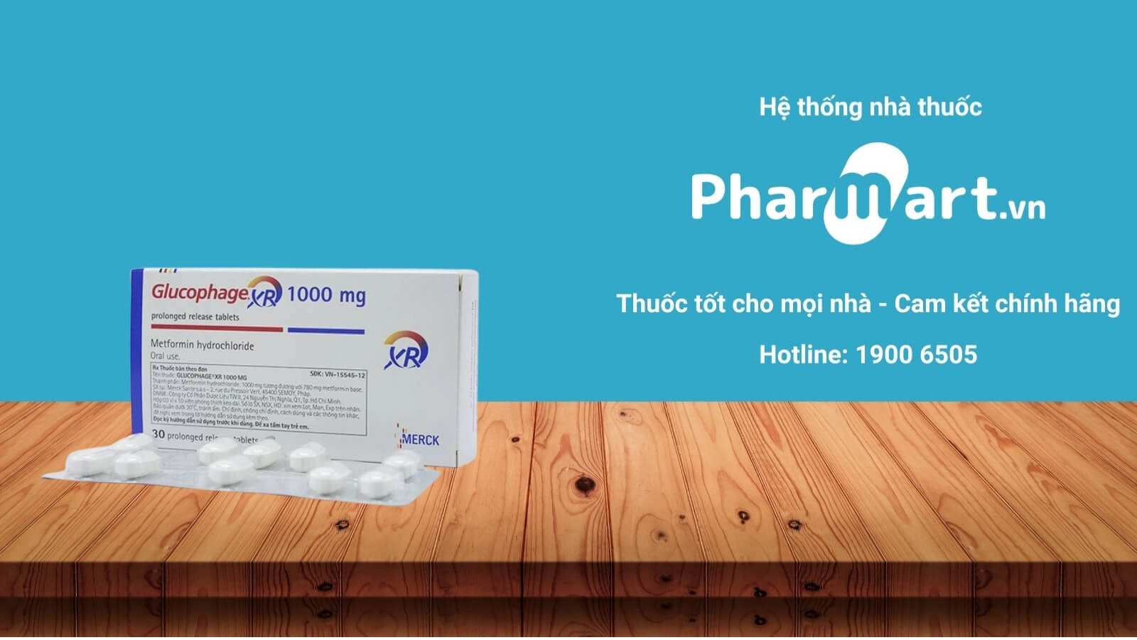 Mua ngay thuốc Glucopha XR 1000mg ch&iacute;nh h&atilde;ng tại Hz888a.com