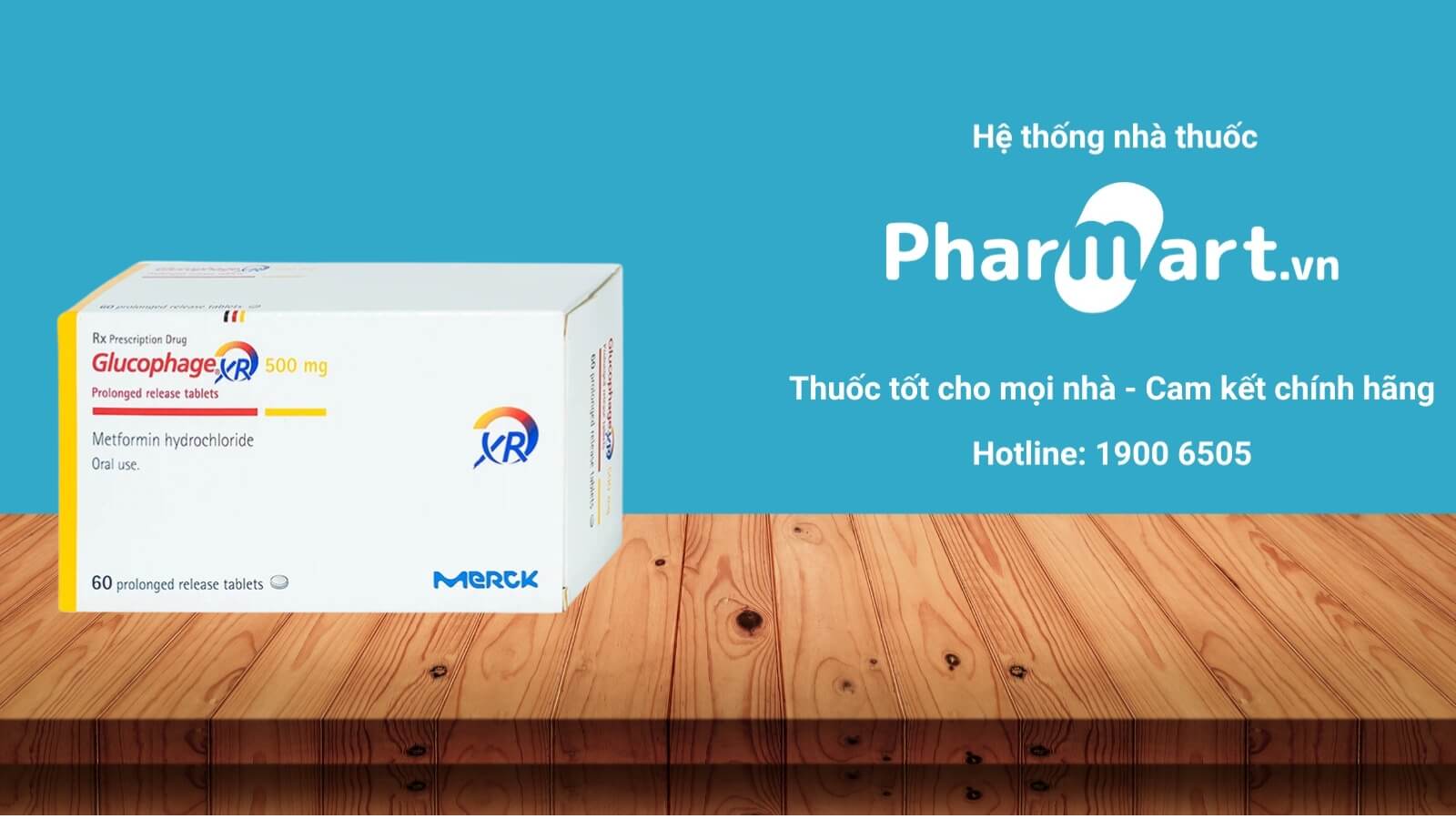 Mua ngay thuốc Glucopha XR 500mg chính hãng tại Hz888a.com