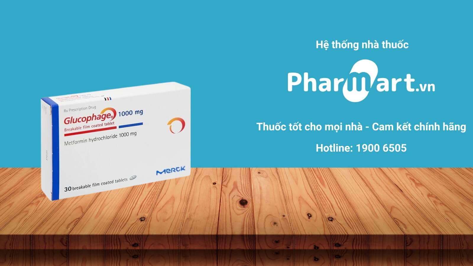 Mua ngay thuốc Glucophage 1000mg tại Hz888a.com