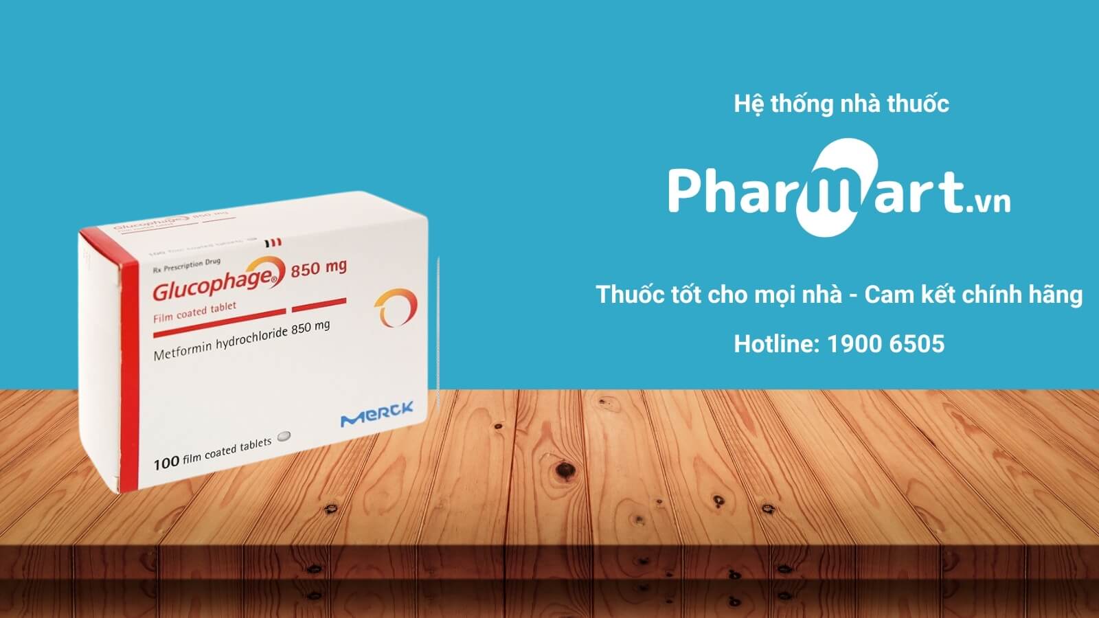 Mua ngay thuốc Glucophage 850mg tại Hz888a.com