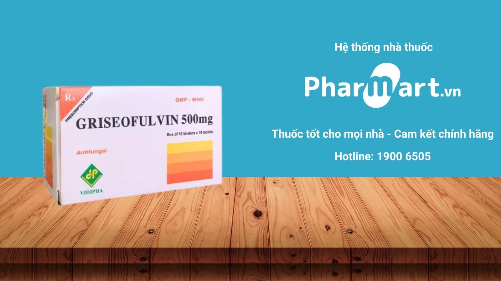 Mua Thuốc Griseofulvin 500mg ch&iacute;nh h&atilde;ng tại Hz888a.com