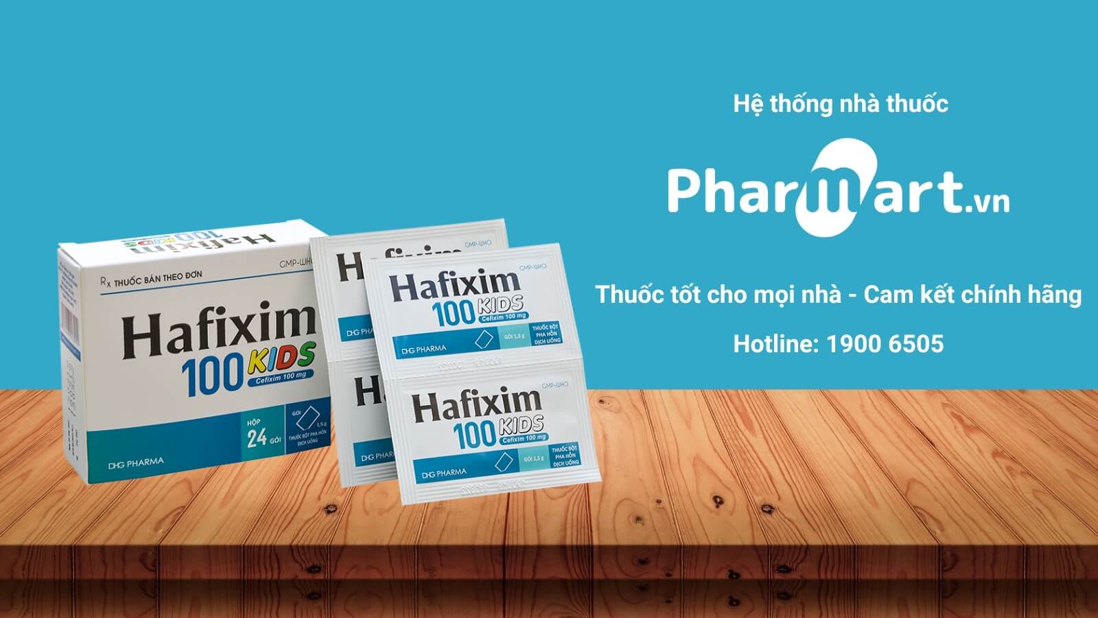 Mua Thuốc Hafixim 100 Kids ch&iacute;nh h&atilde;ng tại Hz888a.com