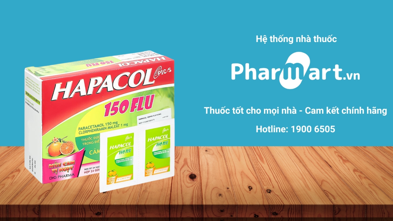 Mua ngay thuốc Hapacol 150 Flu ch&iacute;nh h&atilde;ng tại Hz888a.com