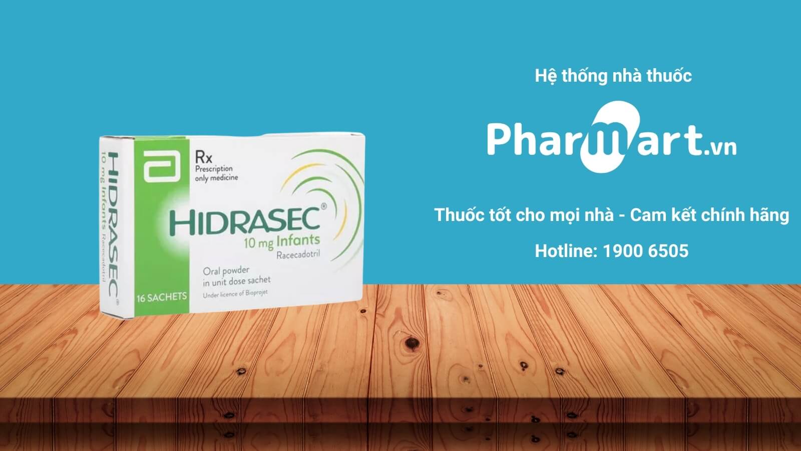 Mua ngay thuốc Hidrasec 10mg tại Hz888a.com