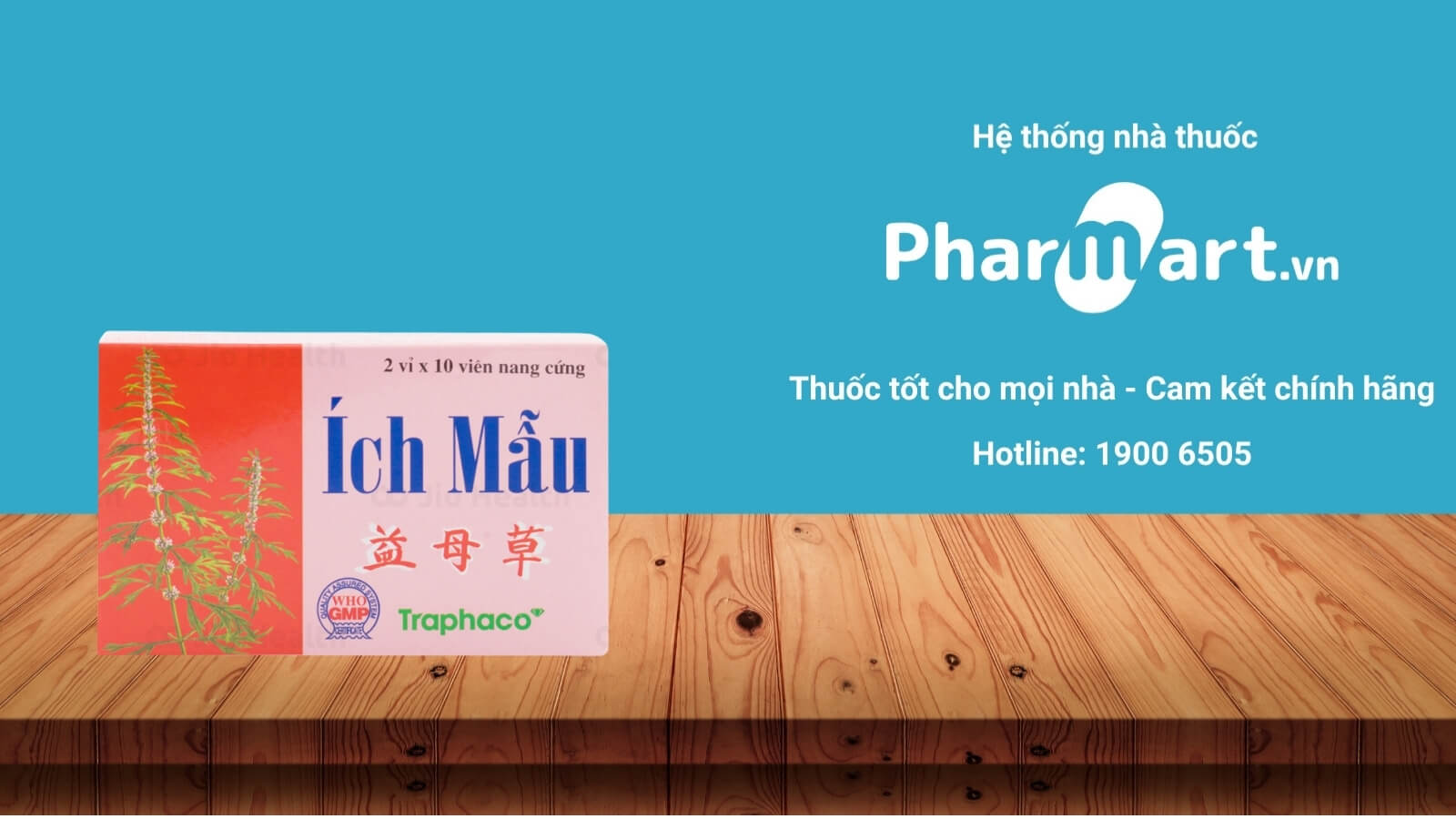 Mua ngay thuốc &Iacute;ch Mẫu Traphaco ch&iacute;nh h&atilde;ng tại Hz888a.com
