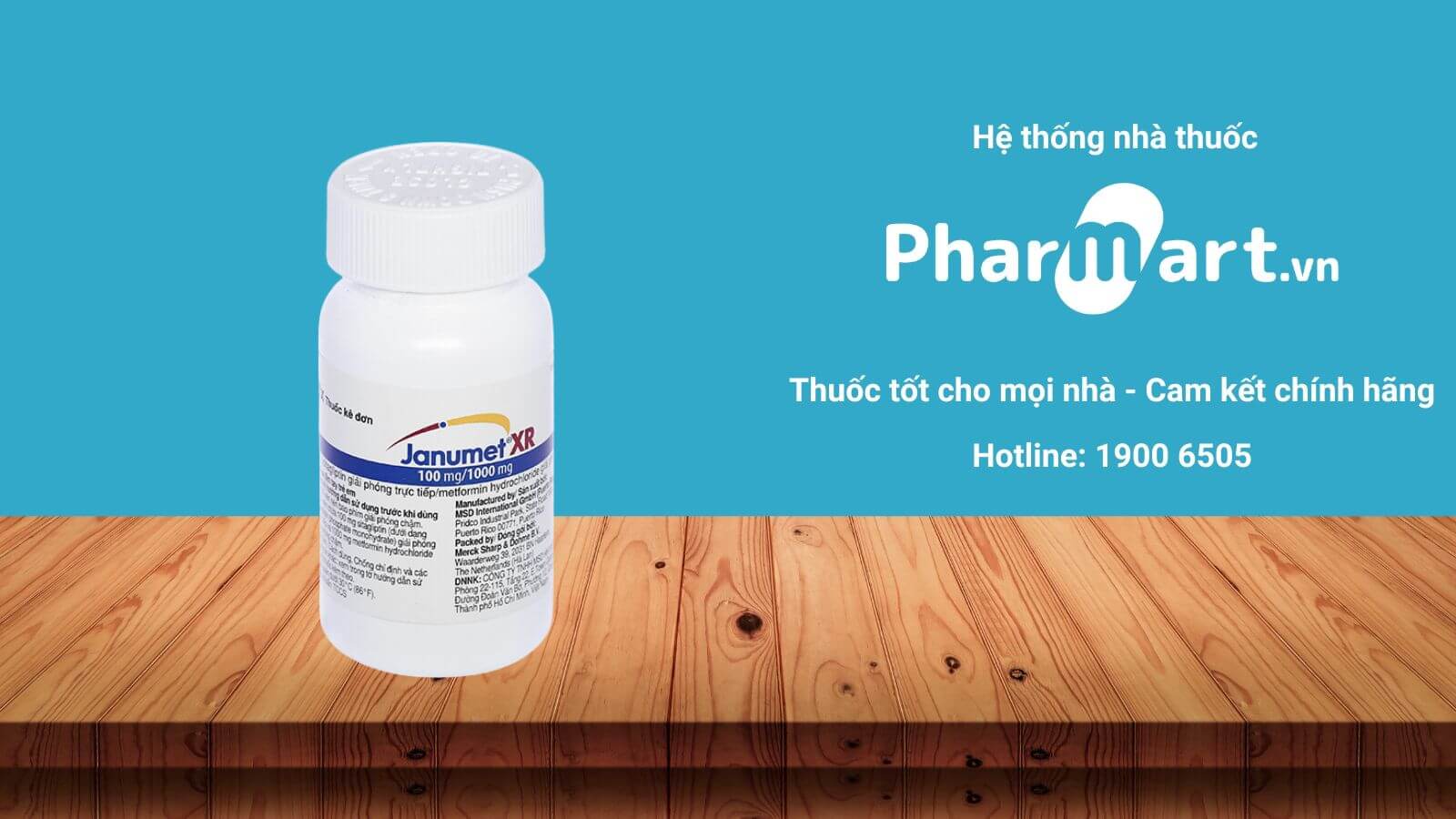 Mua ngay Janumet XR 100mg 1000mg ch&iacute;nh h&atilde;ng tại Hz888a.com