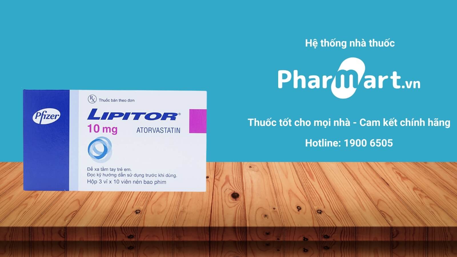Mua thuốc Lipitor 10mg chính hãng tại Hz888a.com