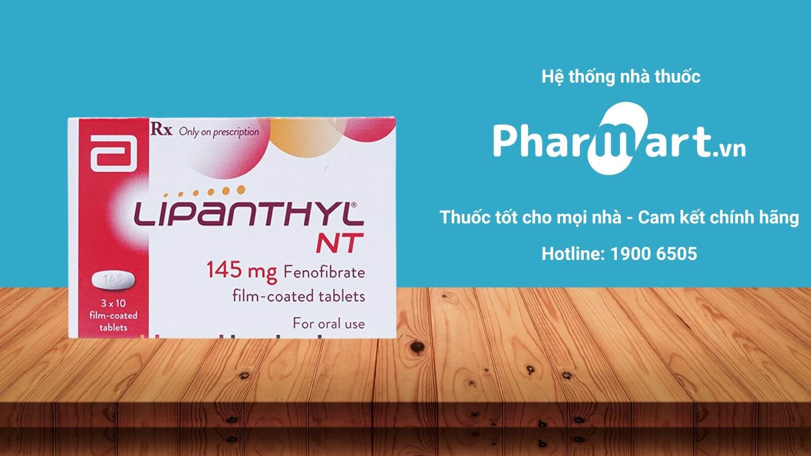 Mua ngay Lipanthyl 145 tại Hz888a.com
