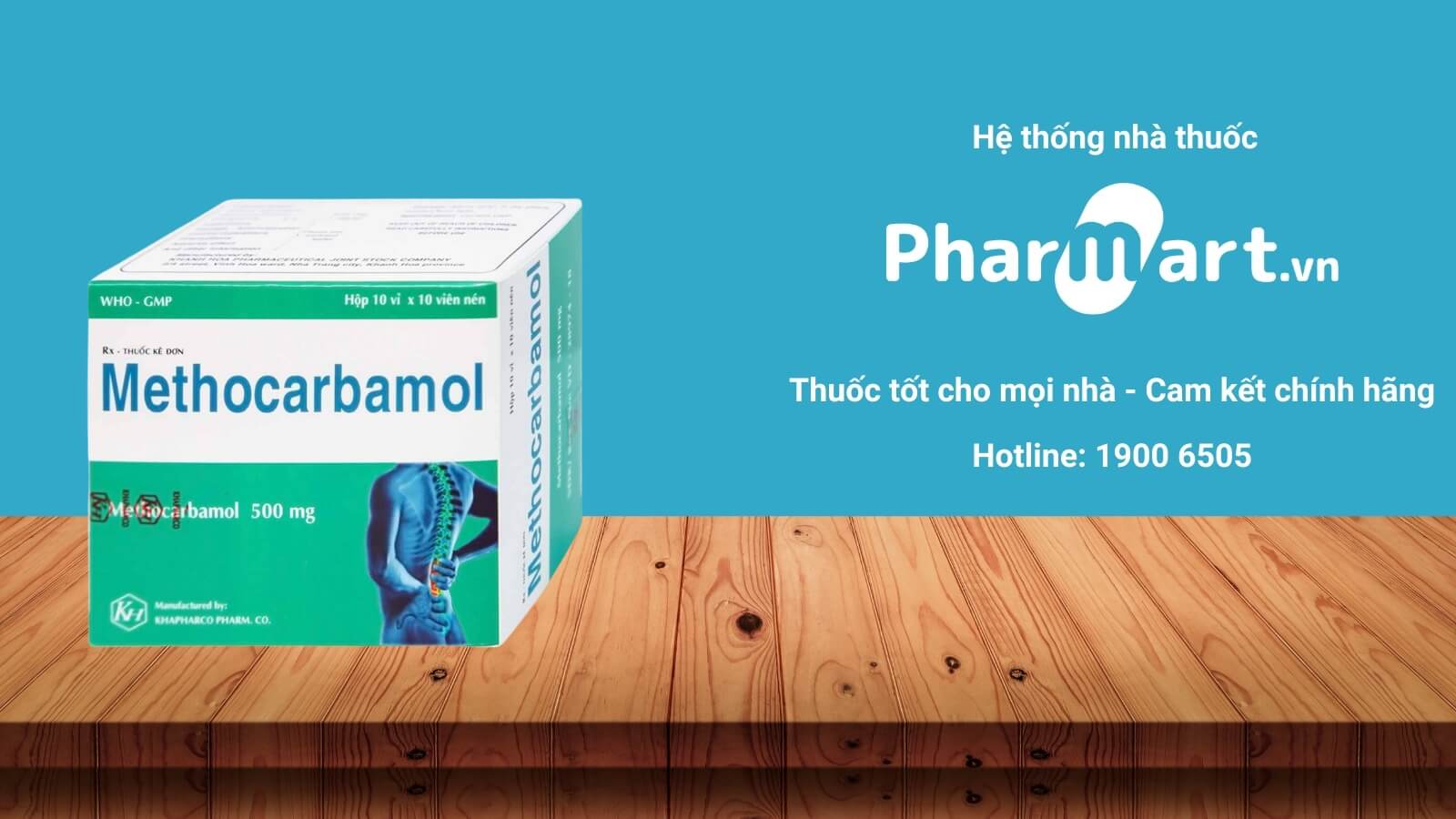 Mua Methocarbamol 500mg ch&iacute;nh h&atilde;ng tại Hz888a.com
