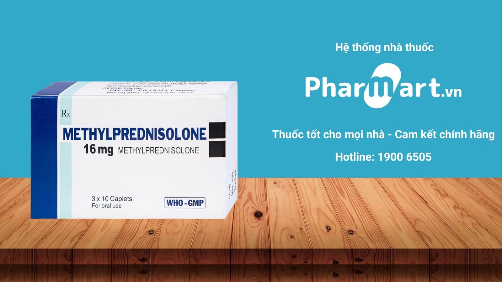 Mua Methylprednisolon 16mg ch&iacute;nh h&atilde;ng tại Hz888a.com