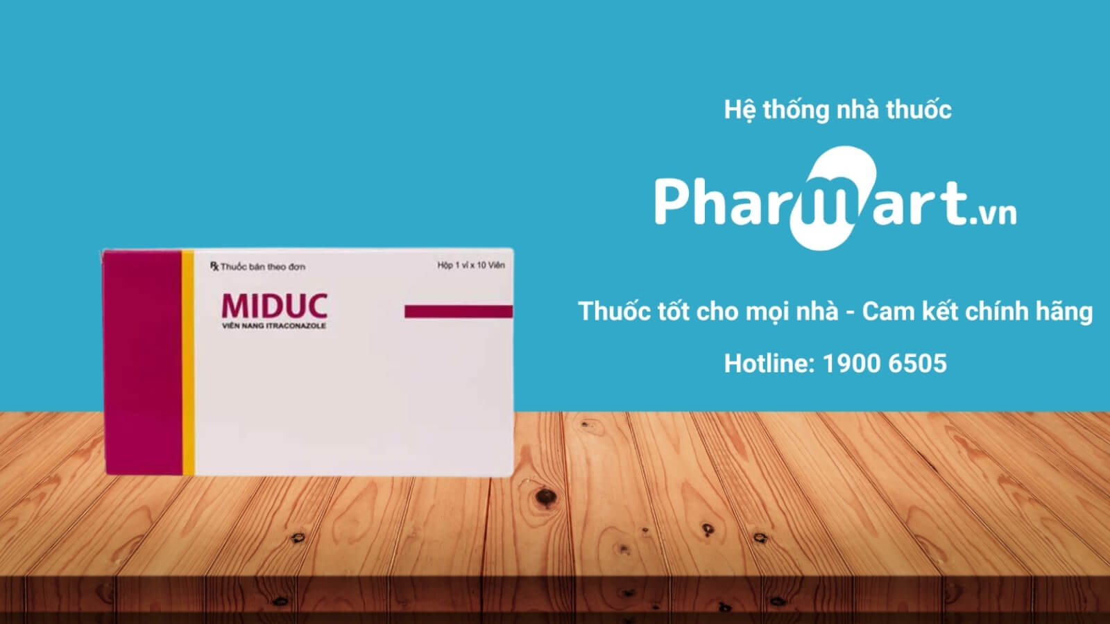 Mua ngay Miduc chính hãng tại Hz888a.com