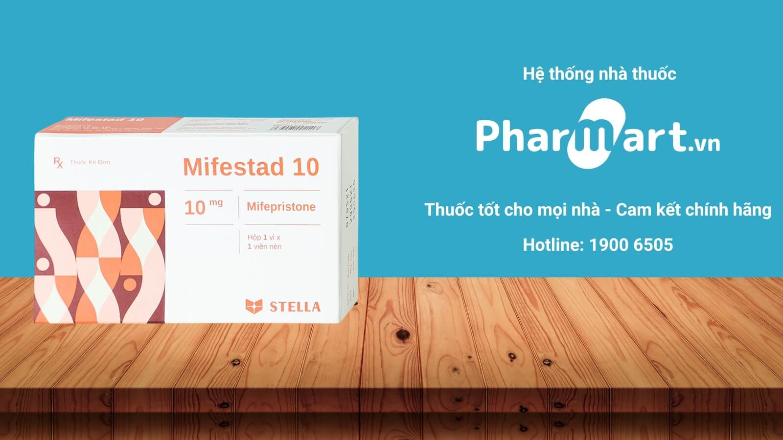 Mua Thuốc Mifestad 10 ch&iacute;nh h&atilde;ng tại Hz888a.com