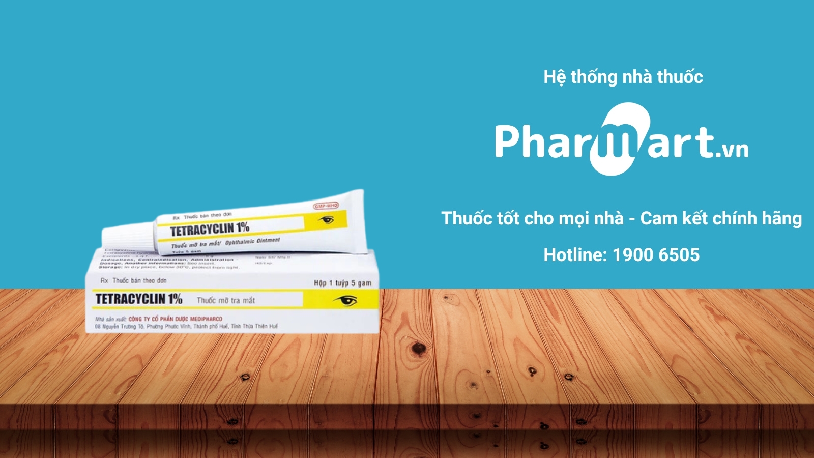 Mua ngay thuốc mỡ Tetracyclin 1% ch&iacute;nh h&atilde;ng tại Hz888a.com