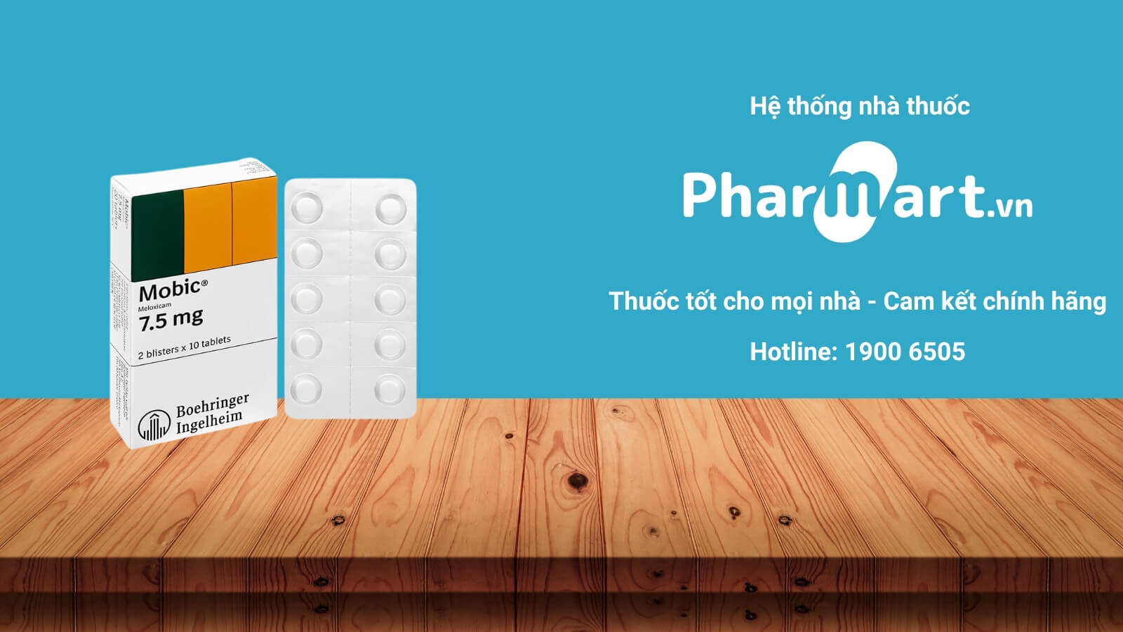 Mua ngay thuốc Mobic 7.5mg tại Hz888a.com