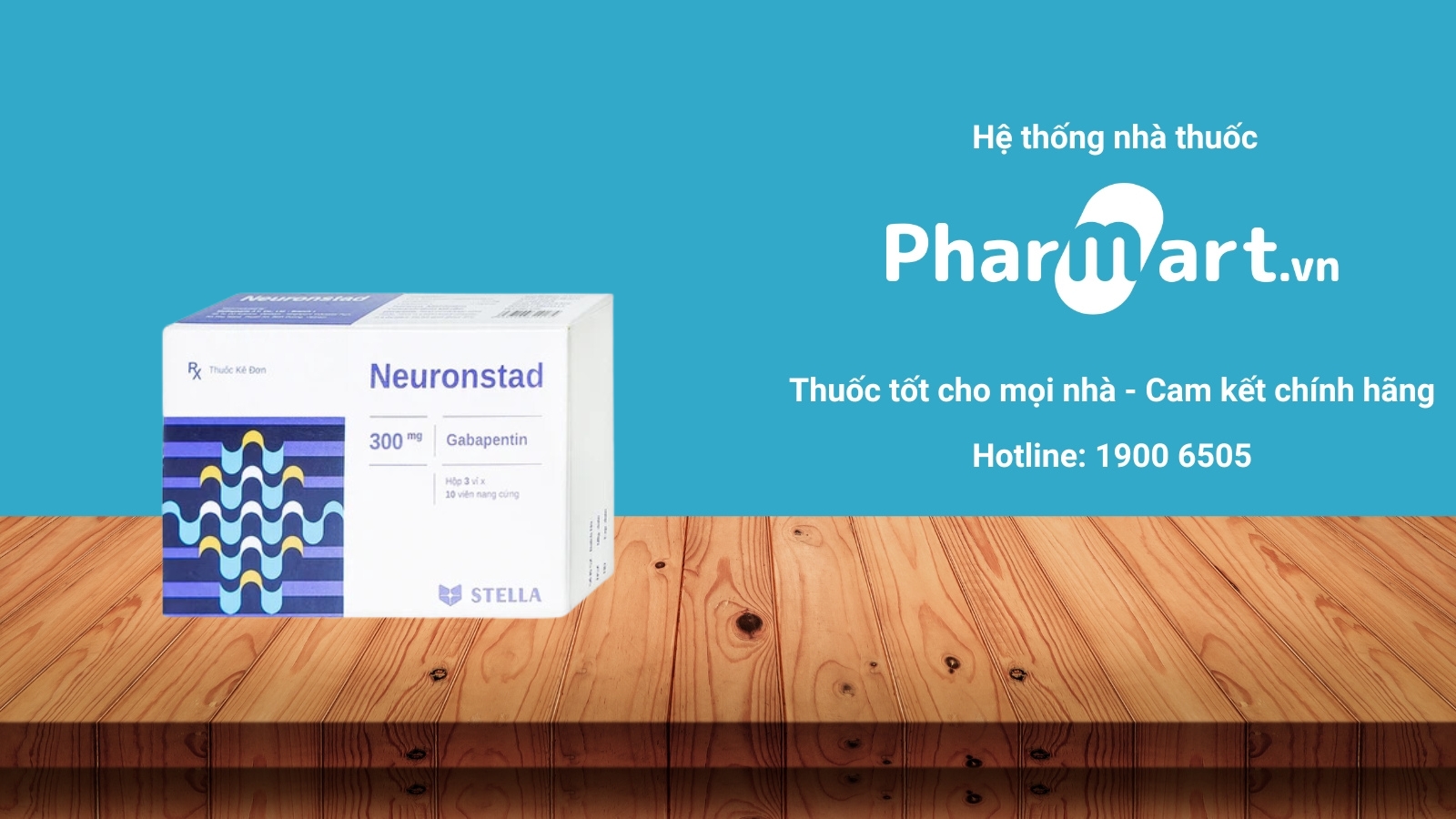 Mua ngay thuốc Neuronstad 300mg ch&iacute;nh h&atilde;ng tại Hz888a.com