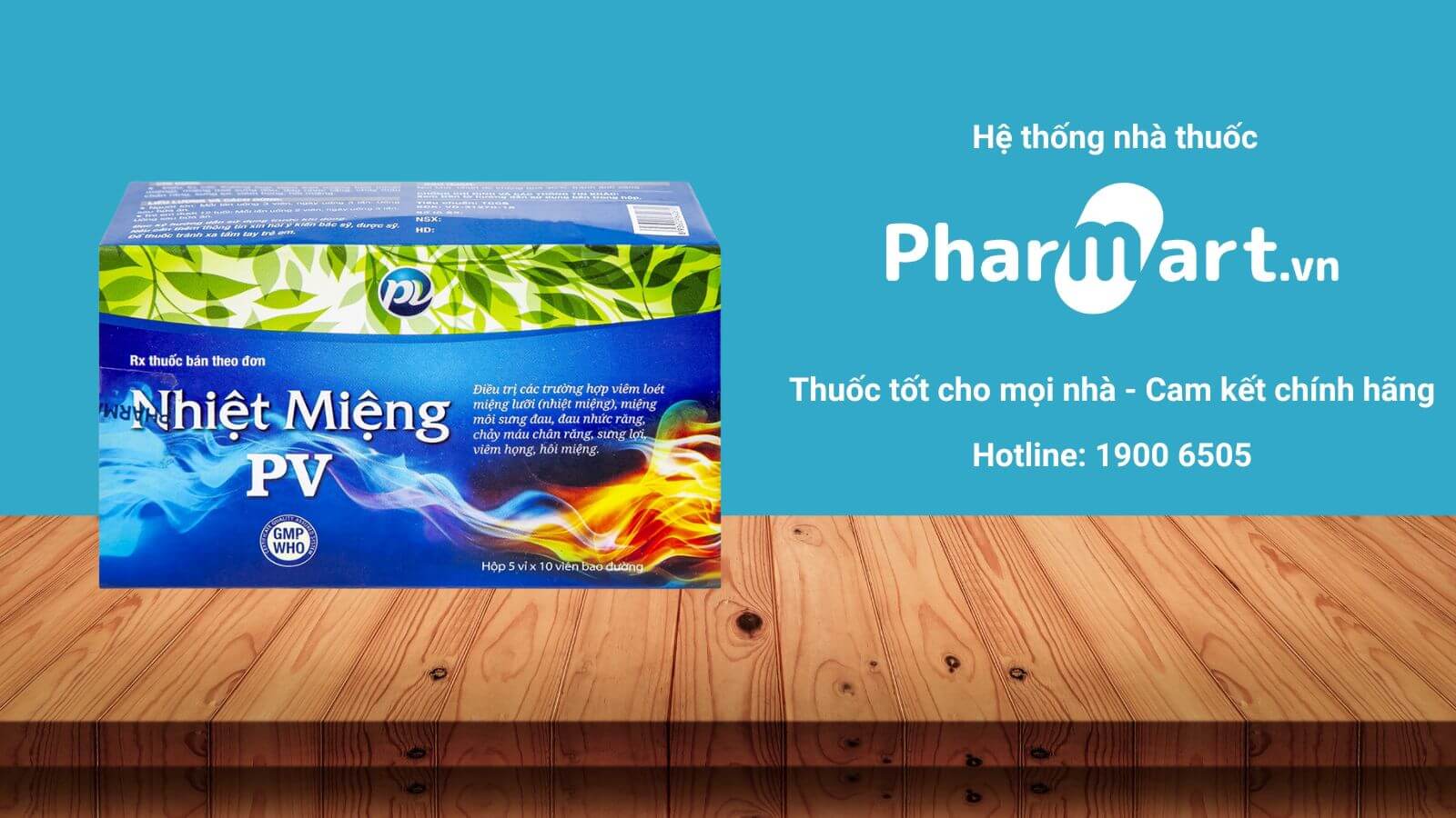 Mua ngay thuốc Nhiệt miệng PV chính hãng tại Hz888a.com