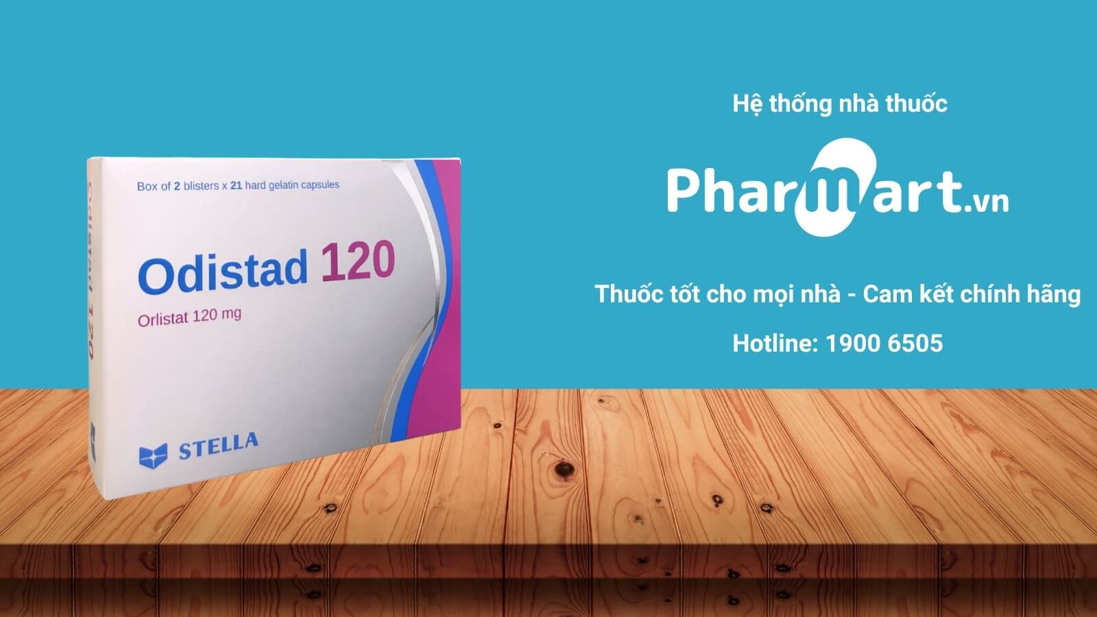 Mua ngay thuốc Odistad 120mg tại Hz888a.com