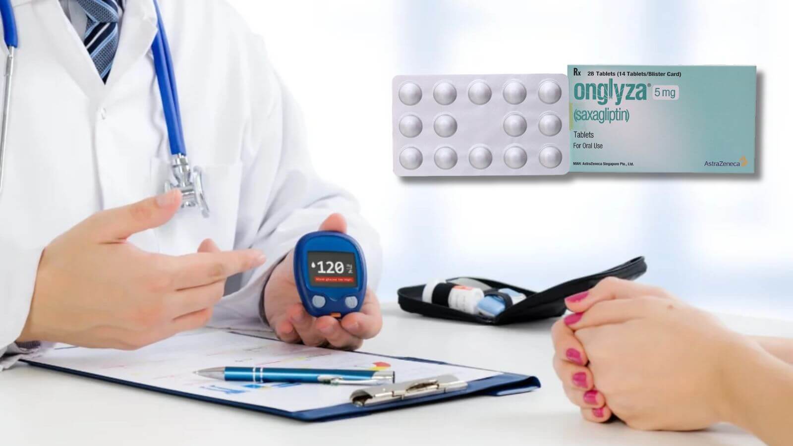 Onglyza 5mg l&agrave; thuốc tiểu đường đến từ thương hiệu AstraZeneca
