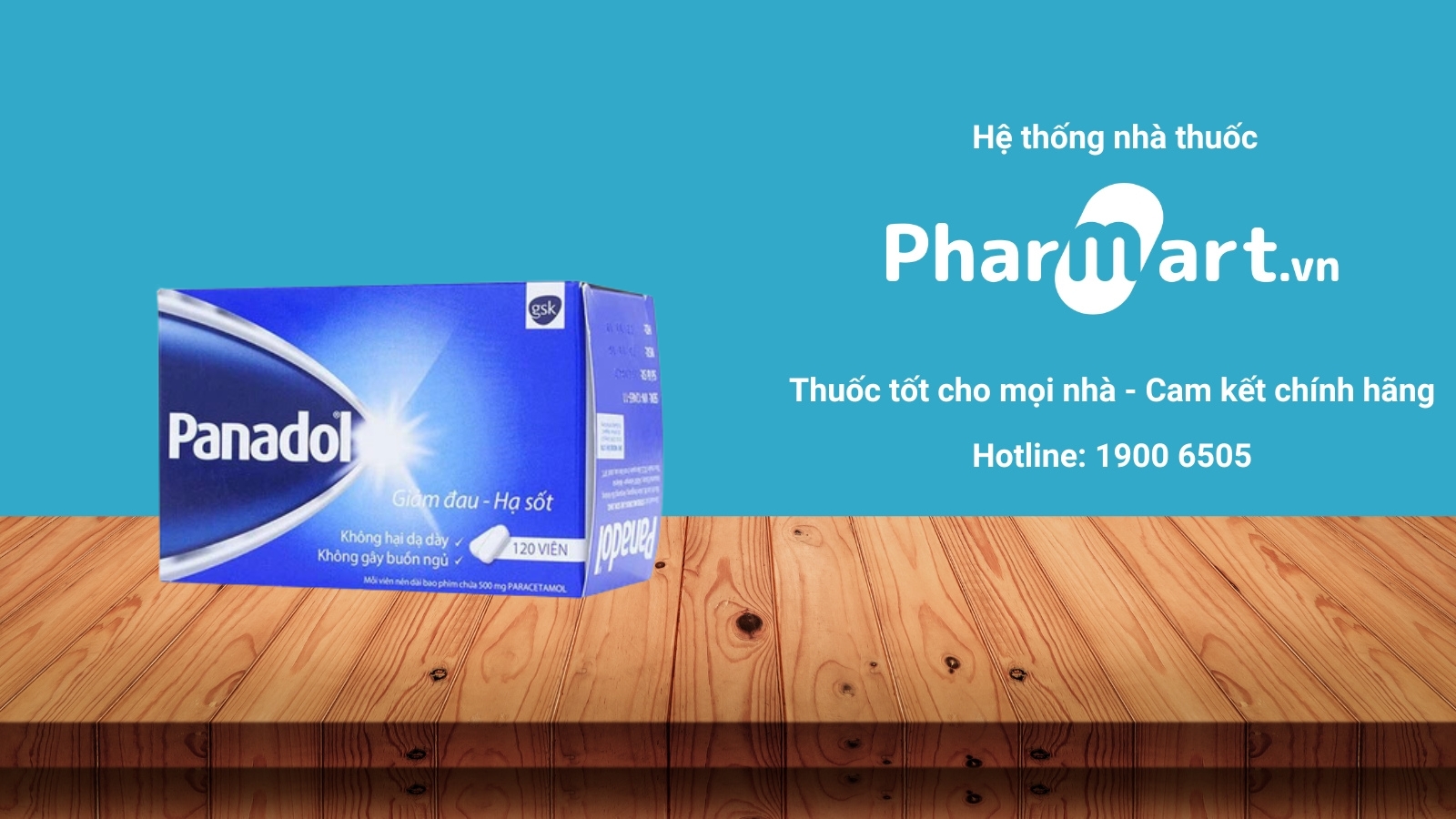 Mua ngay thuốc Panadol 500 ch&iacute;nh h&atilde;ng tại Hz888a.com