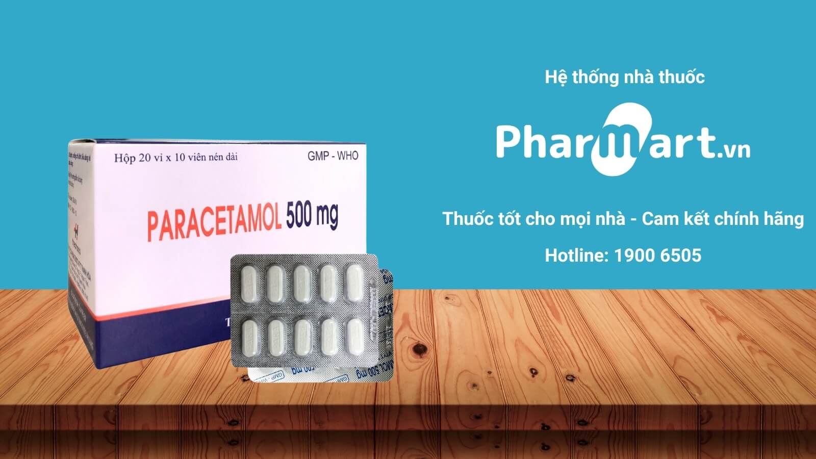 Mua Paracetamol 500mg Thephaco ch&iacute;nh h&atilde;ng tại Hz888a.com