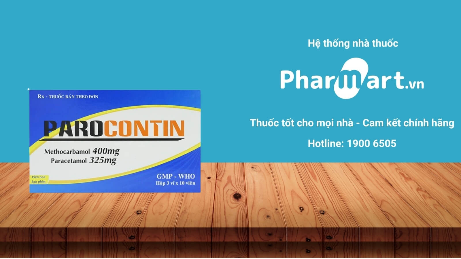 Mua ngay thuốc Parocontin ch&iacute;nh h&atilde;ng tại Hz888a.com