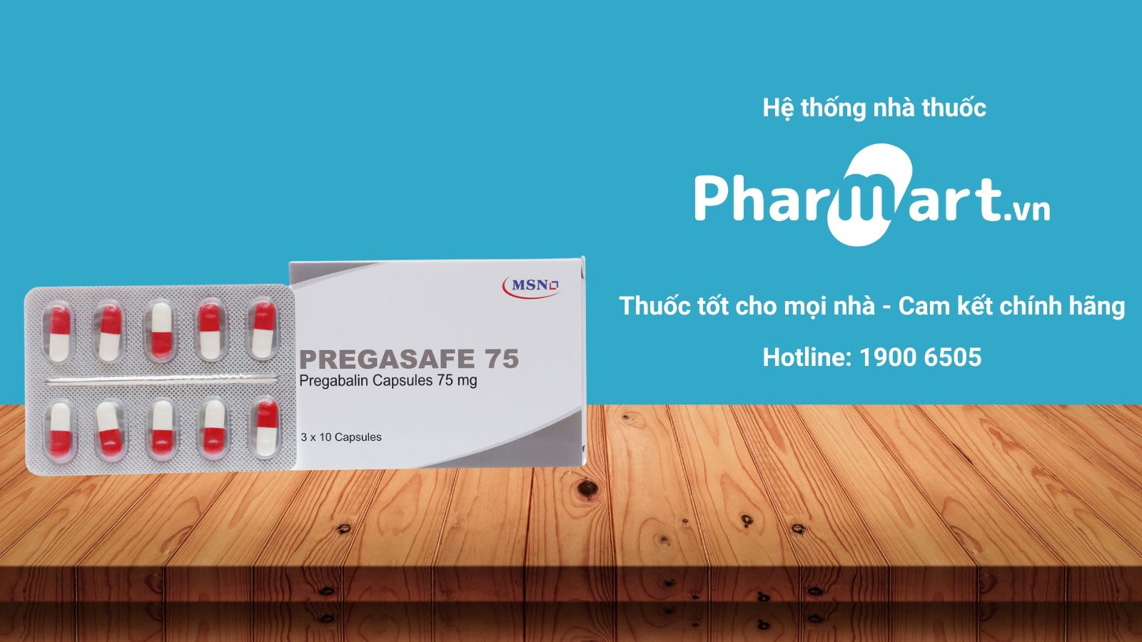 Mua ngay Pregasafe 75mg tại Phamart.vn