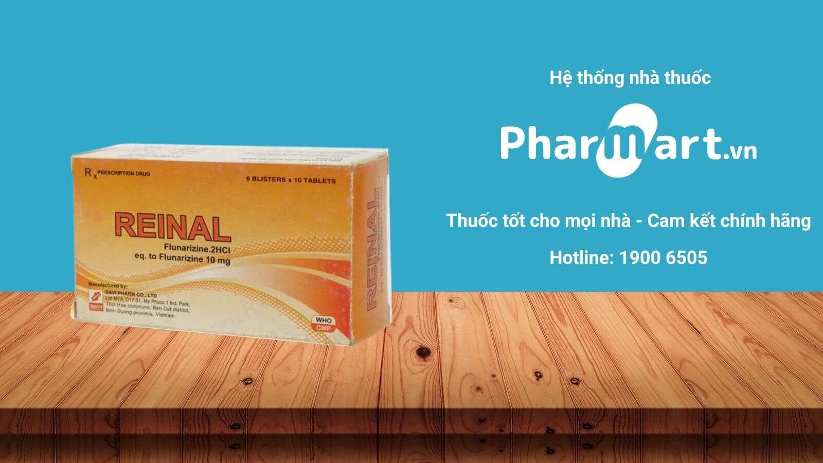 Mua ngay Reinal 10mg ch&iacute;nh h&atilde;ng tại Hz888a.com
