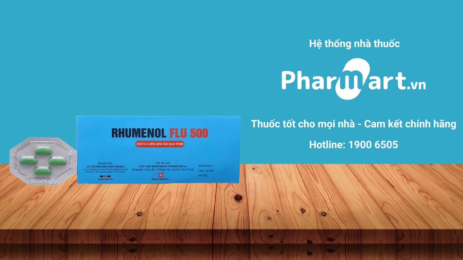 Mua Rhumenol Flu chính hãng tại Hz888a.com
