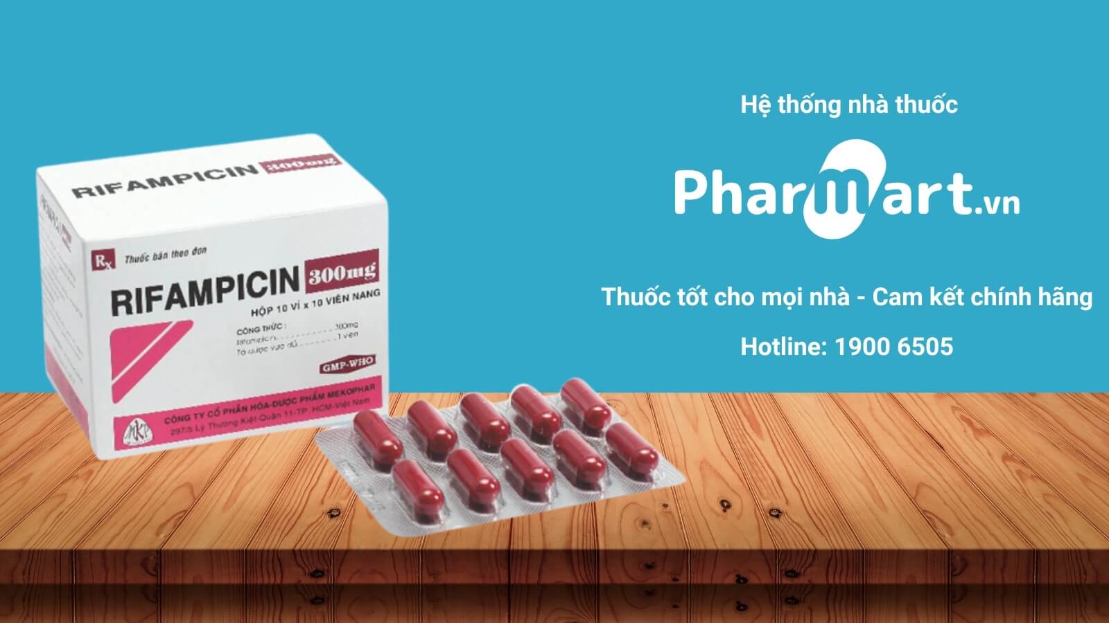 Mua thuốc rifampicin 300mg chính hãng tại Hz888a.com