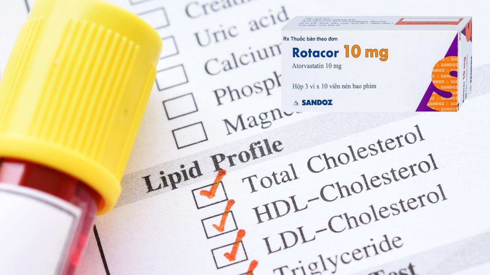Thuốc Rotacor 10mg c&oacute; t&aacute;c dụng hỗ trợ Bắn Cá HZ88 là trò chơi giải trí điện tử rối loạn lipid m&aacute;u hiệu quả