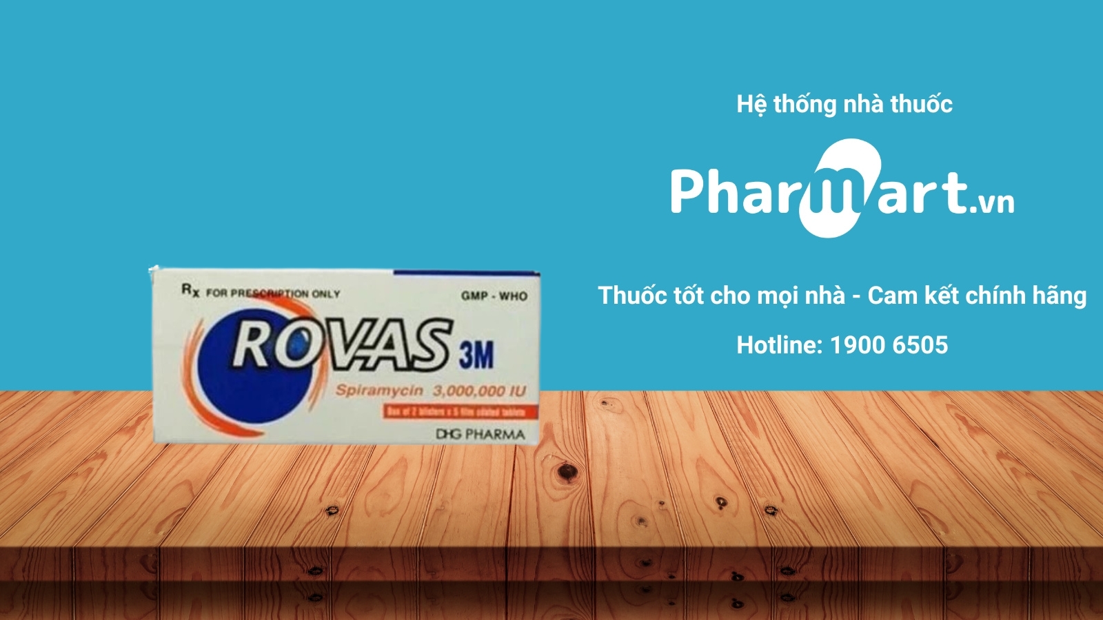Mua ngay thuốc Rovas 3M ch&iacute;nh h&atilde;ng tại Hz888a.com
