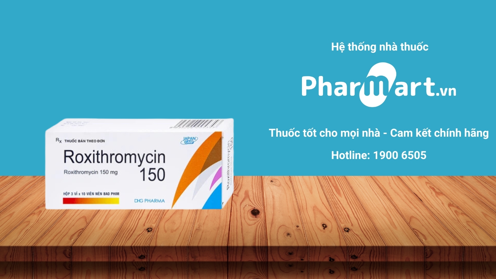 Mua ngay thuốc Roxithromycin 150mg ch&iacute;nh h&atilde;ng tại Hz888a.com
