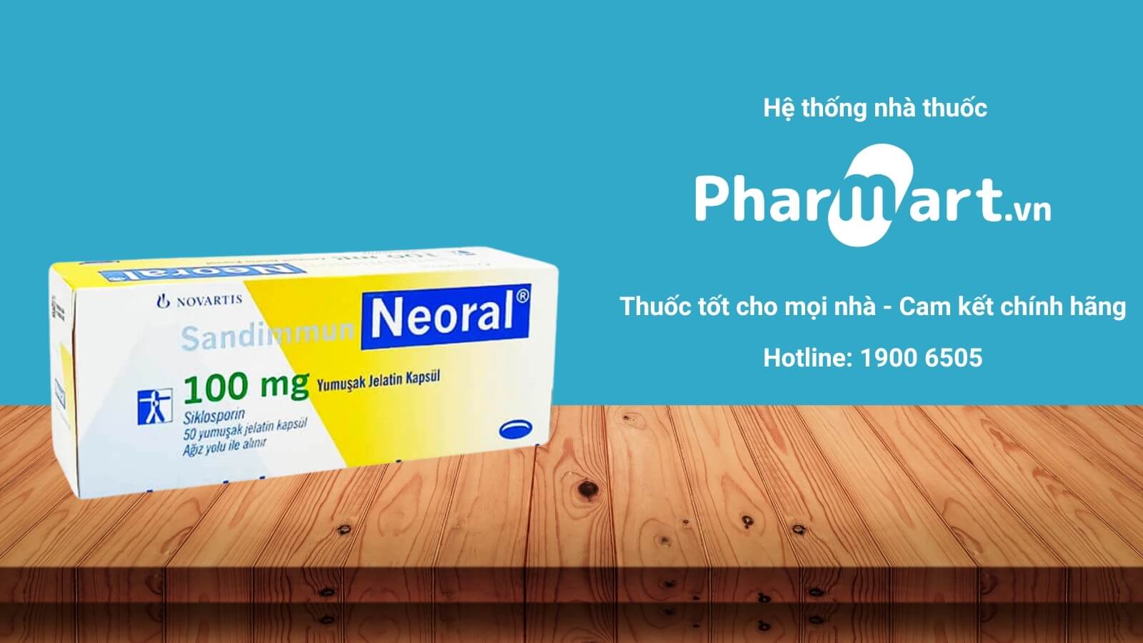 Mua ngay Sandimmun Neoral 100mg tại Hz888a.com
