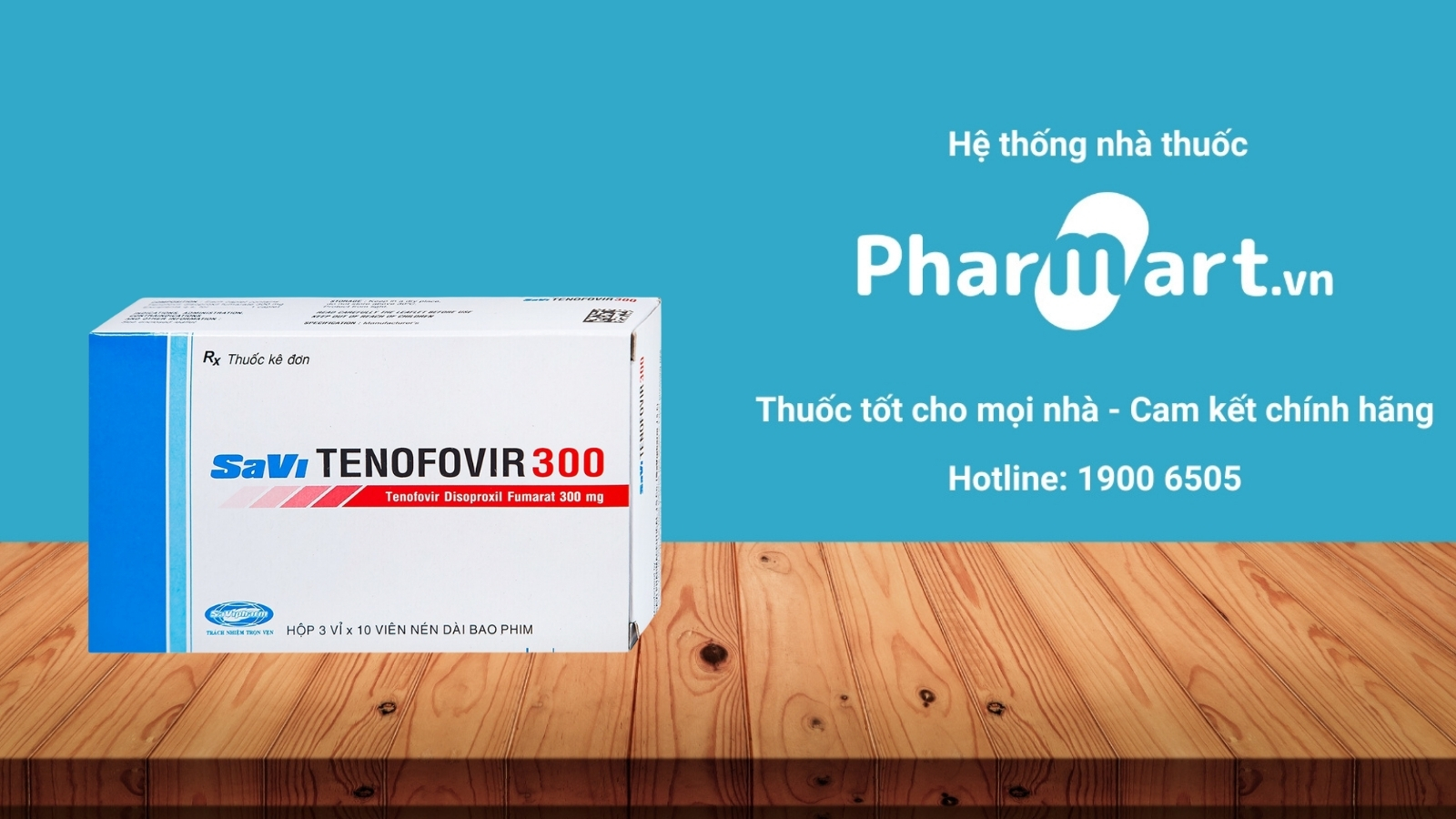Mua ngay thuốc Savi Tenoforvir 300mg ch&iacute;nh h&atilde;ng tại Hz888a.com