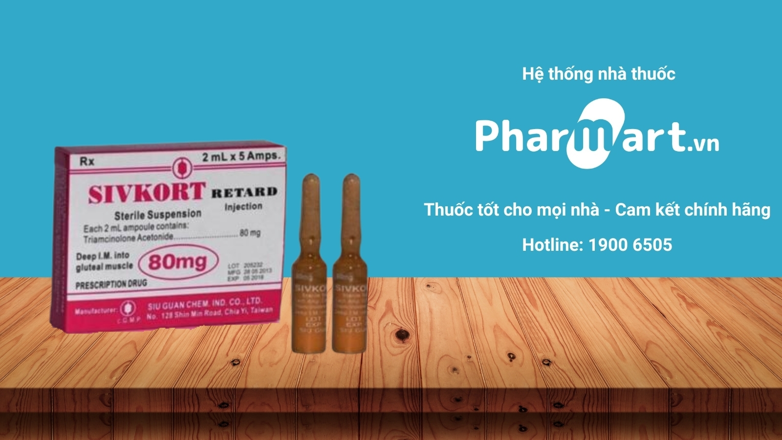 Mua ngay thuốc Sivkort Retard ch&iacute;nh h&atilde;ng tại Hz888a.com