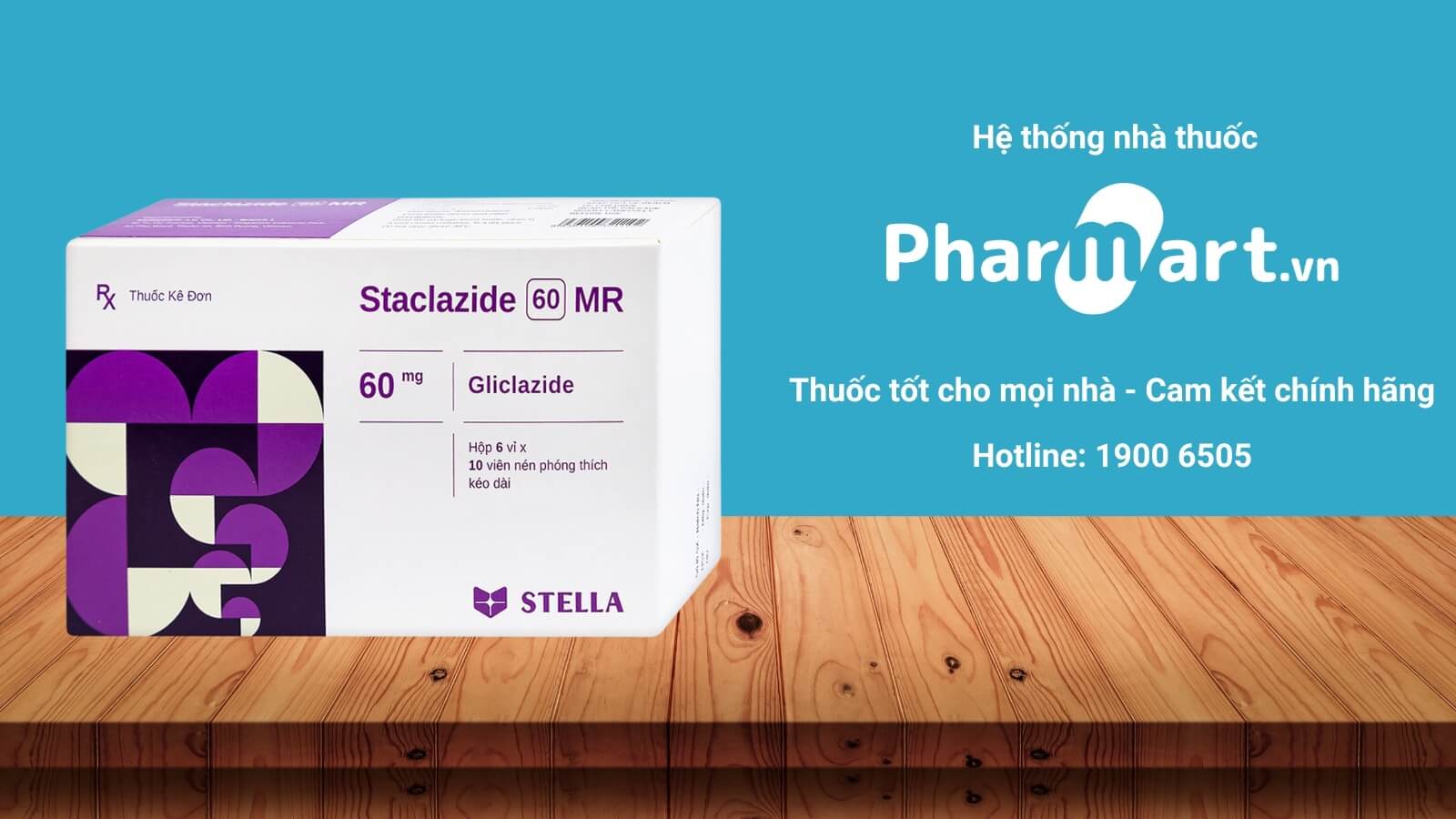 Mua ngay Staclazide 60 MR tại Hz888a.com