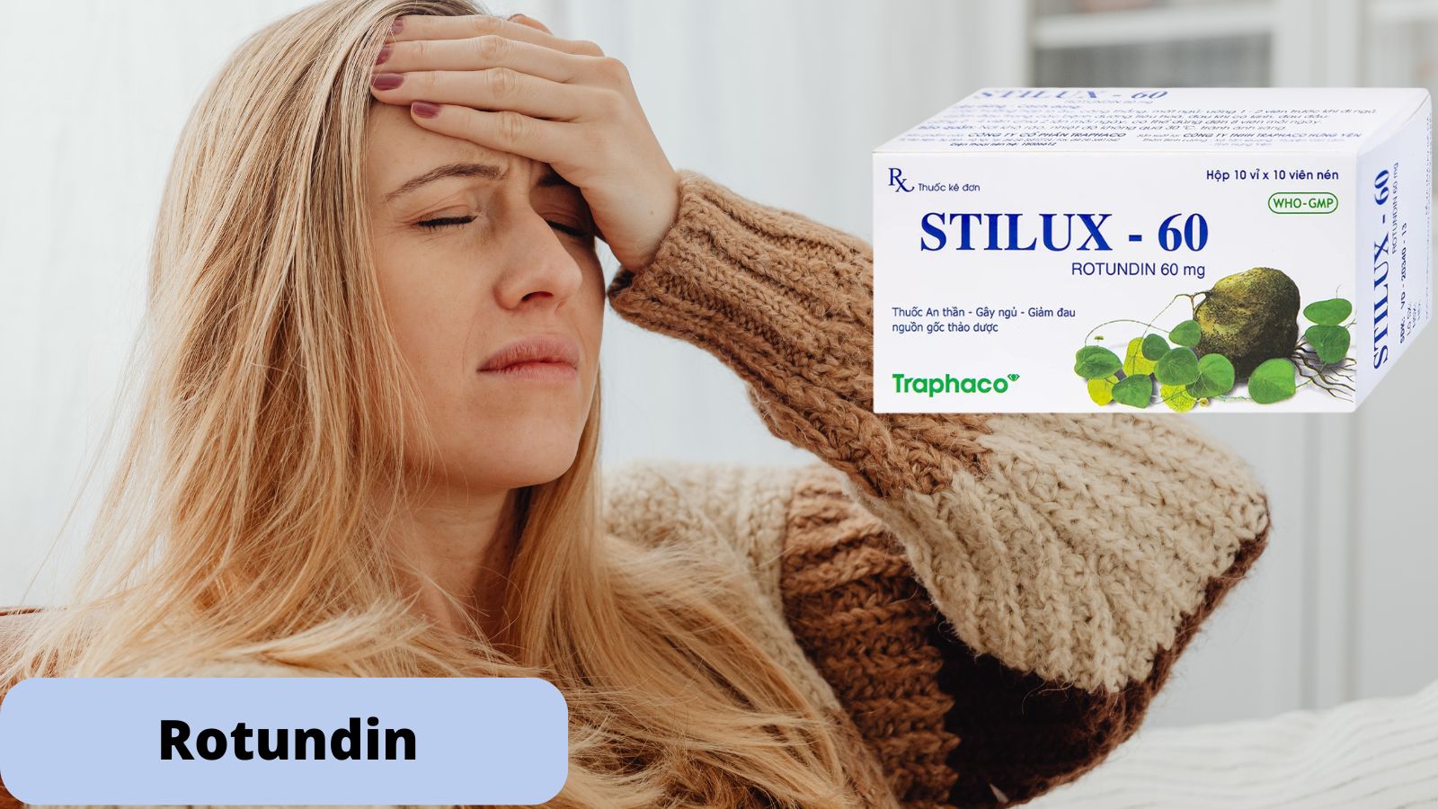 Rotundin th&agrave;nh phần ch&iacute;nh của Stilux