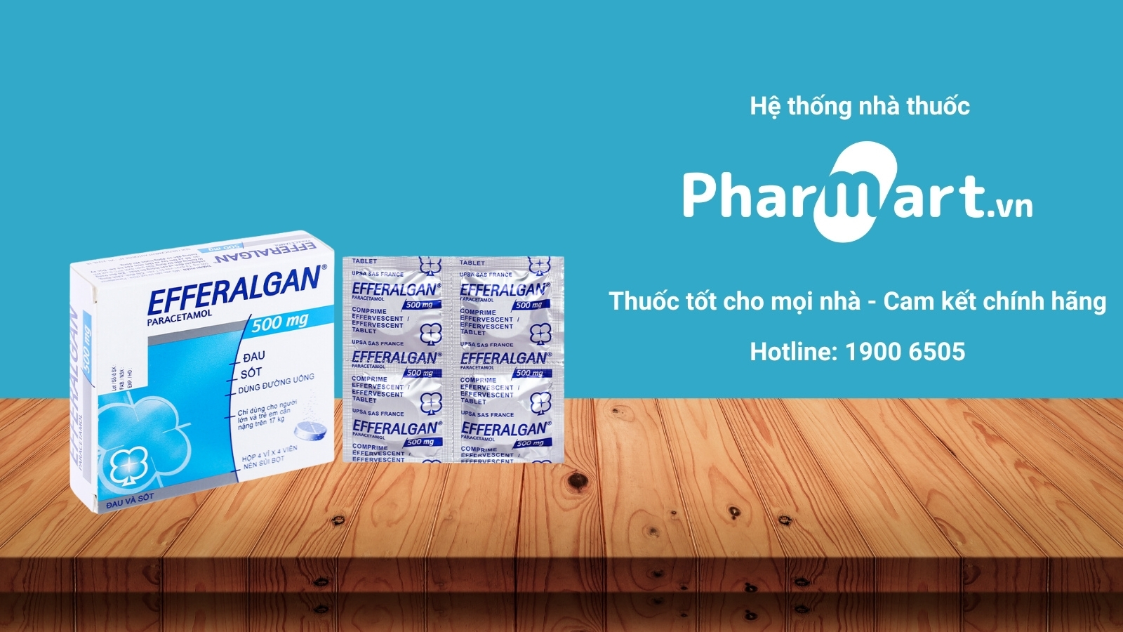 Mua ngay thuốc Efferalgan 500mg ch&iacute;nh h&atilde;ng tại Hz888a.com
