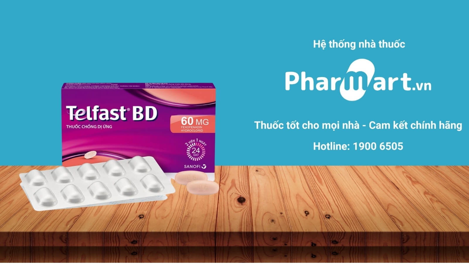 Mua ngay thuốc Telfast BD ch&iacute;nh h&atilde;ng tại Hz888a.com