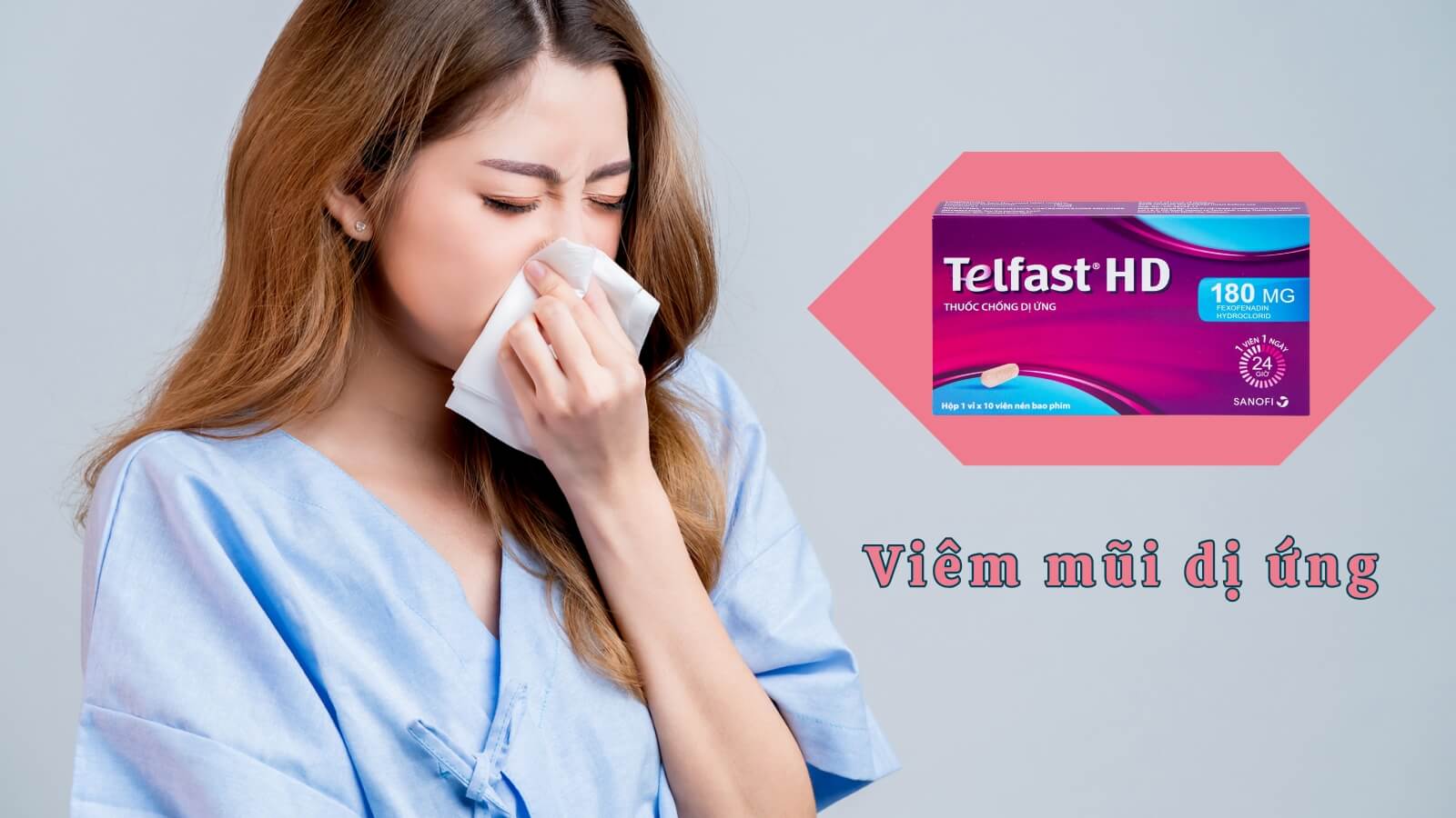 Telfast HD chỉ định Bắn Cá HZ88 là trò chơi giải trí điện tử viêm mũi dị ứng