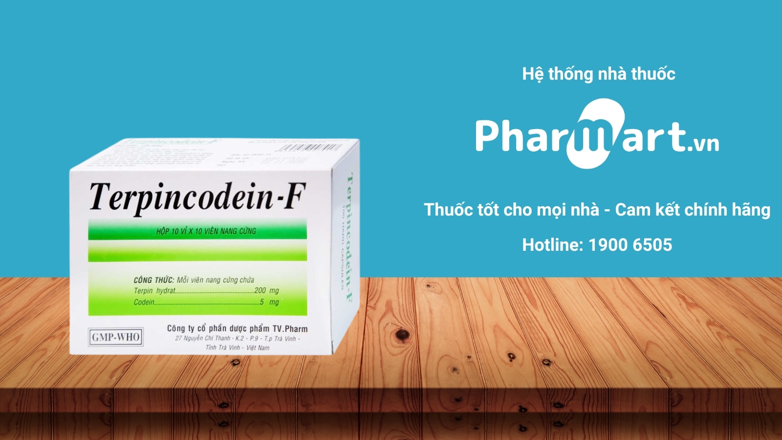 Mua ngay Thuốc Terpincodein-F ch&iacute;nh h&atilde;ng tại Hz888a.com