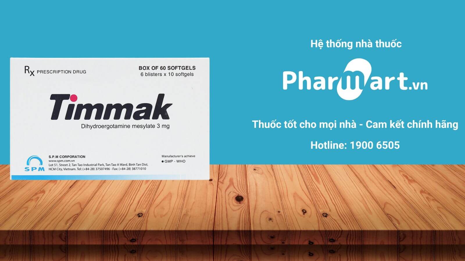 Mua Thuốc Timmak (3mg) ch&iacute;nh h&atilde;ng tại Hz888a.com
