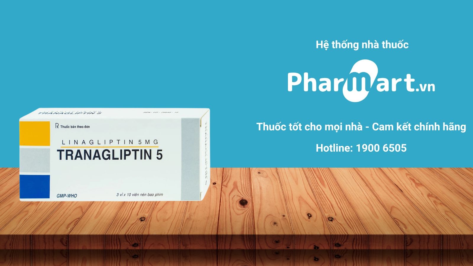 Mua ngay Tranagliptin 5 tại Hz888a.com