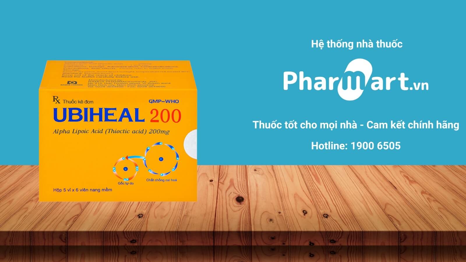 Mua Thuốc Ubiheal 200 chính hãng tại Hz888a.com
