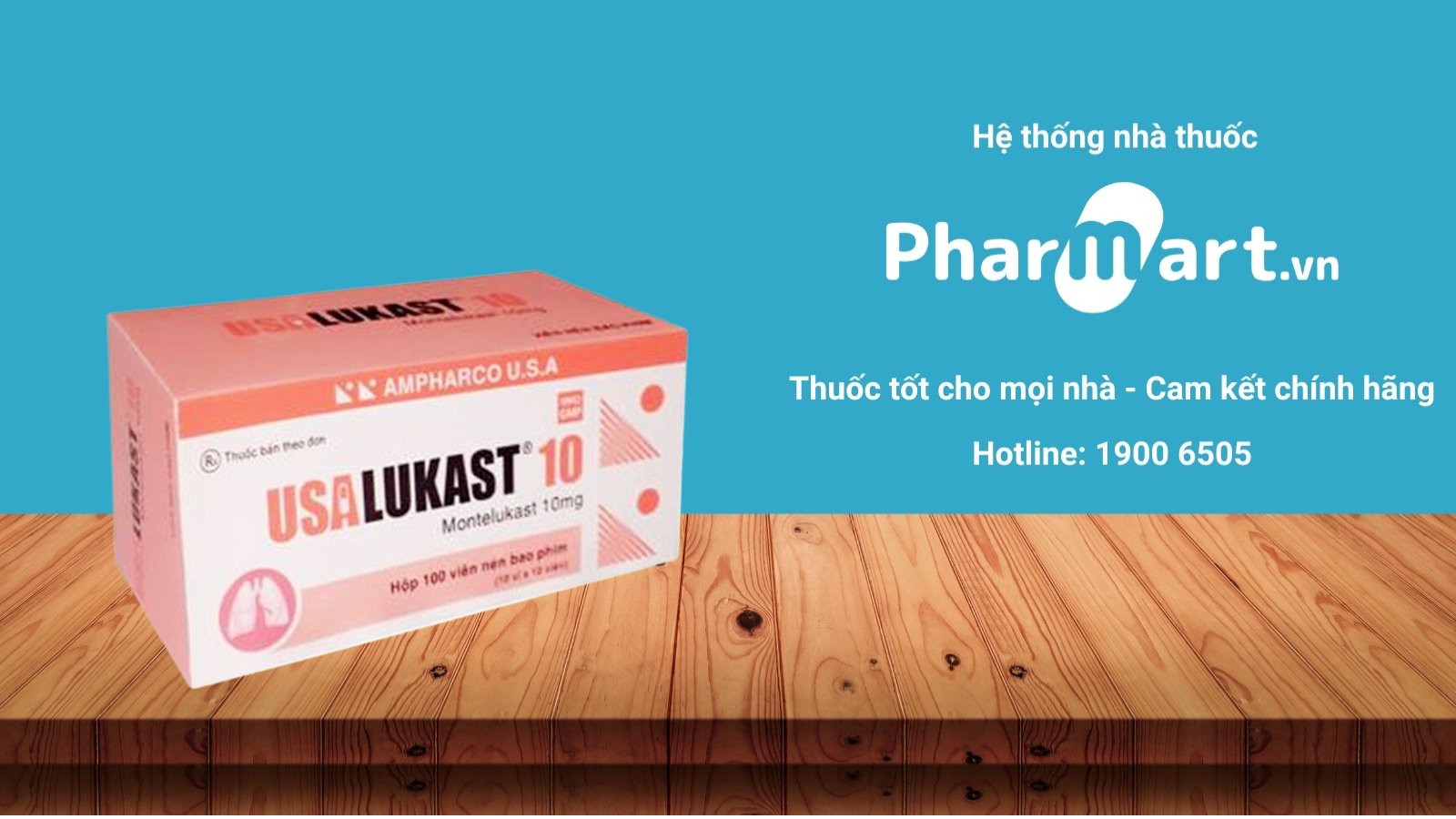 Mua ngay thuốc Usalukast 10mg chính hãng tại Hz888a.com