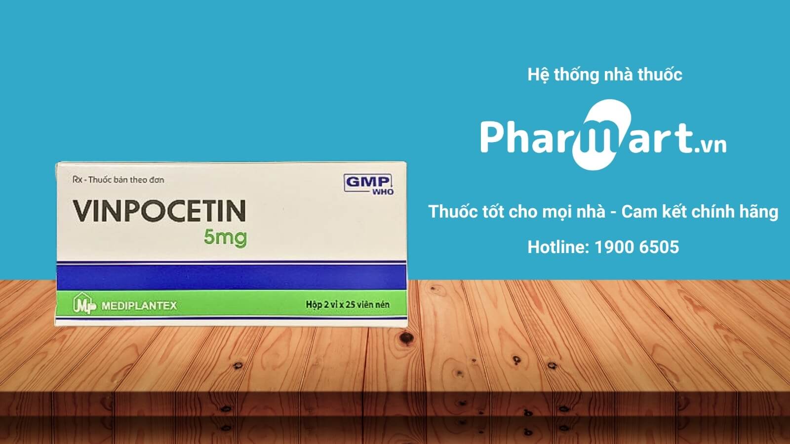 Mua ngay Vinpocetin 5mg tại Hz888a.com