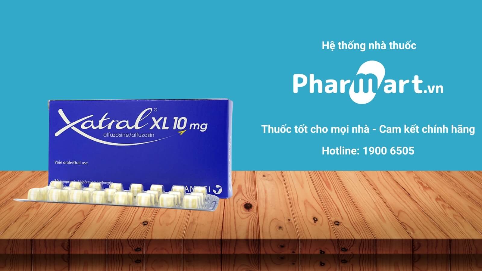 Mua Thuốc Xatral XL 10mg ch&iacute;nh h&atilde;ng tại Hz888a.com