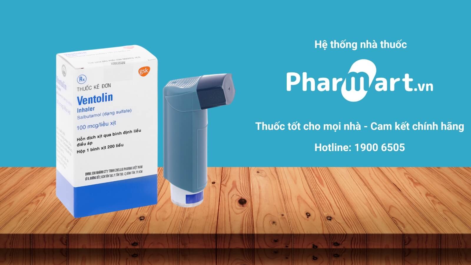 Mua Thuốc xịt Ventolin Inhaler ch&iacute;nh h&atilde;ng tại Hz888a.com